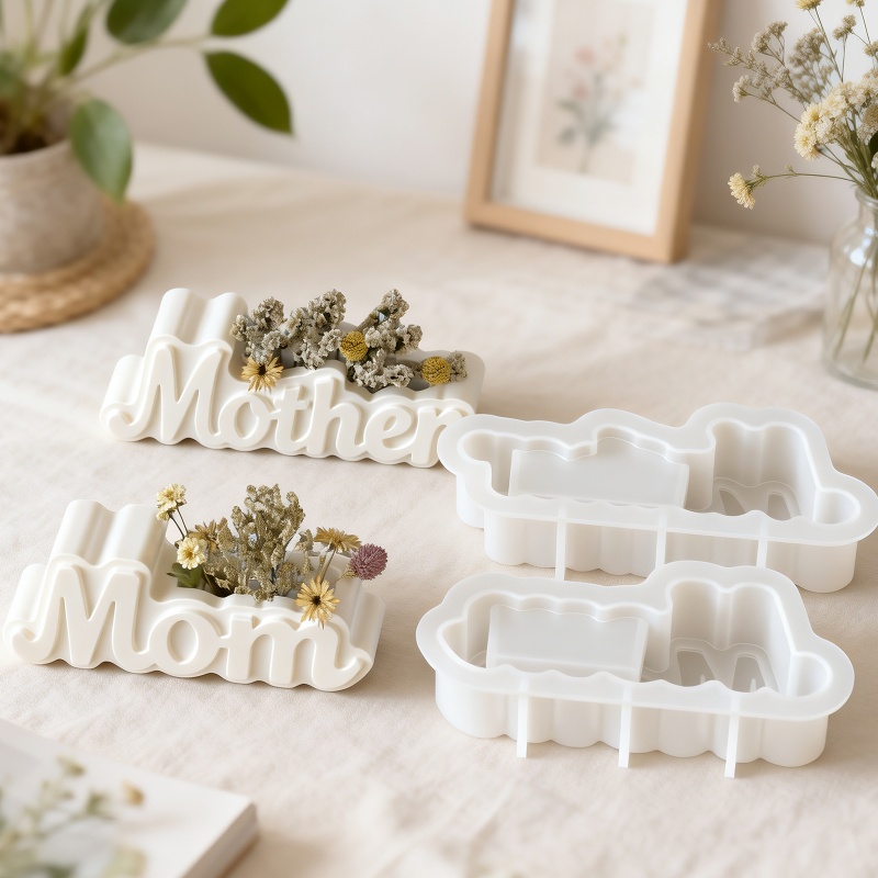 Candle Containers - Forma silikonowa do odlewania wazonów w