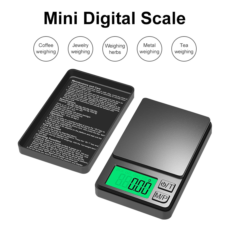 Candle Wax Scale - Mini kieszonkowa waga cyfrowa LCD Gram