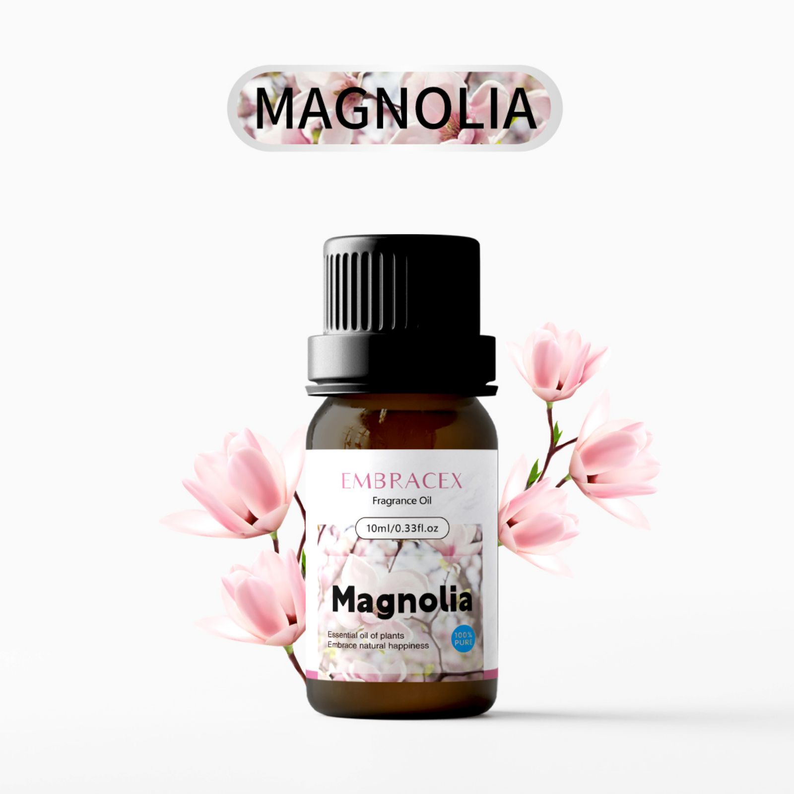 Candle Fragrance - 10ml Olejków Zapachowych Magnolia Długotrwały Zapach