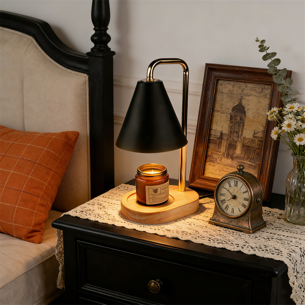 Czarna lampa do podgrzewania ś – Wax Melts recenzja i cena