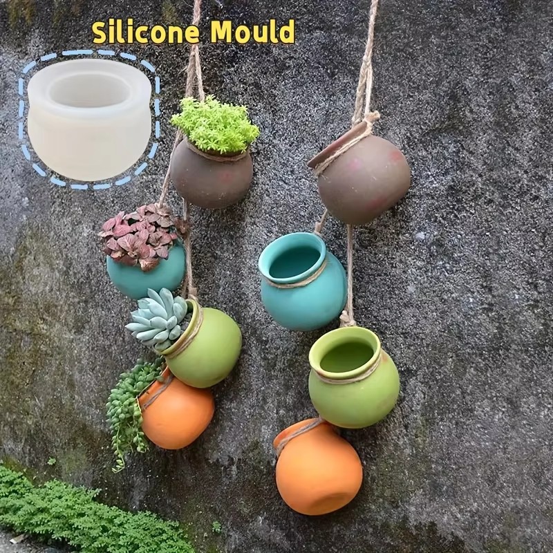 Silikonowe formy do doniczek,  – Candle Containers recenzja i cena