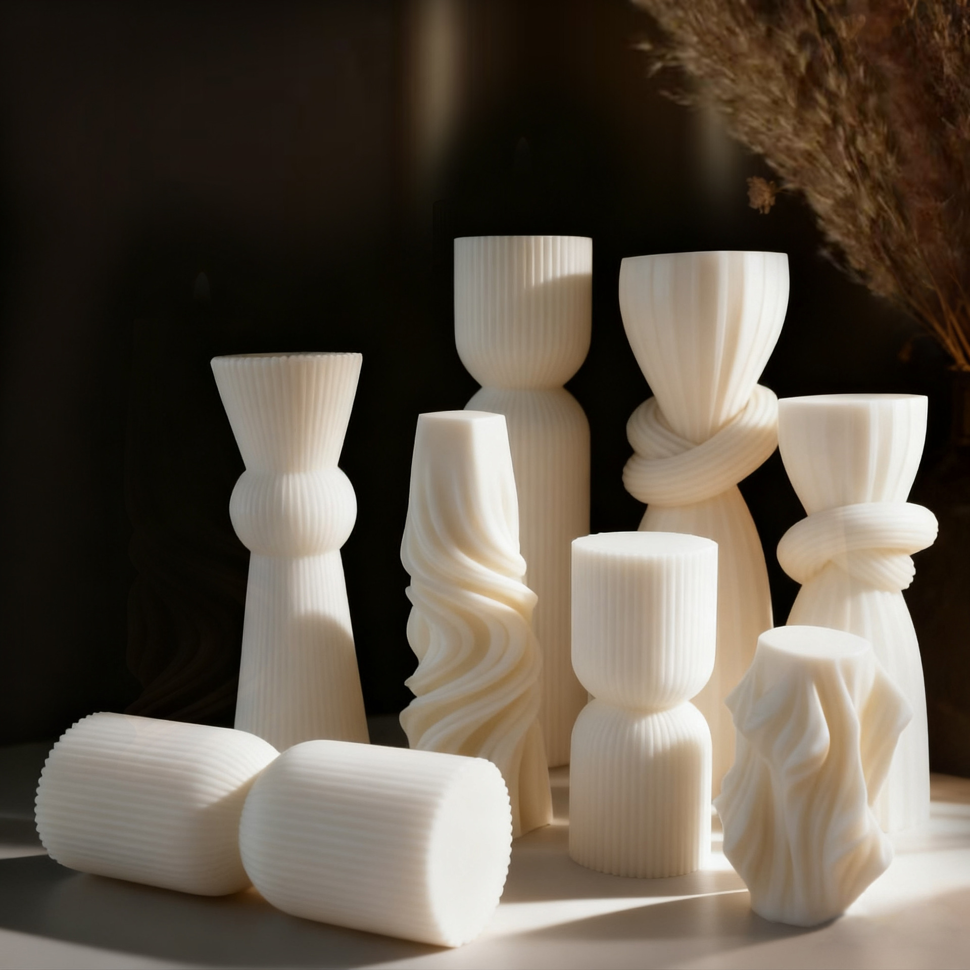 Nordycka minimalistyczna biała – Silk Candle recenzja i cena