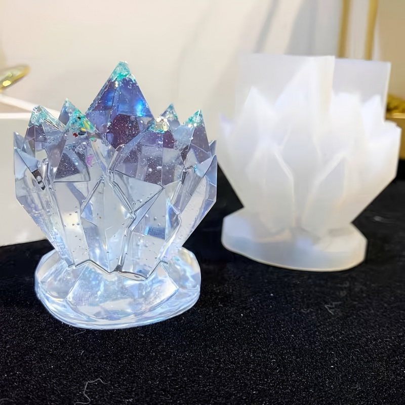 1 szt. Kryształowy klaster Dek – Candle Molds recenzja i cena