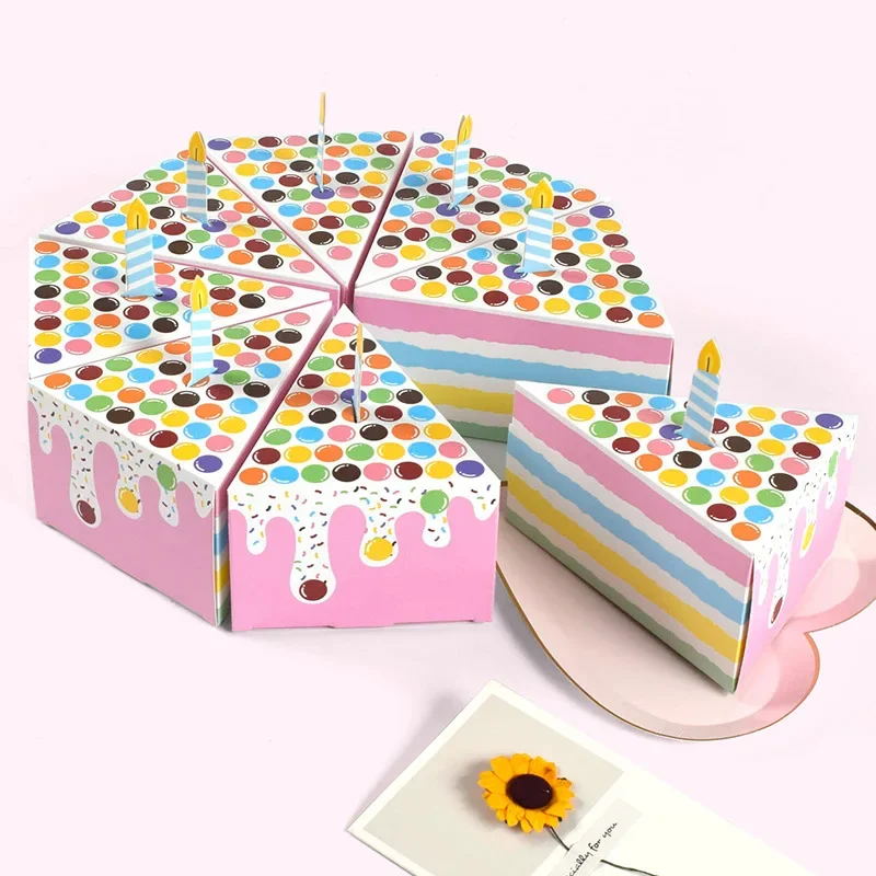 8Pcs Creative Candle Dot Cake  – Candle Containers recenzja i cena
